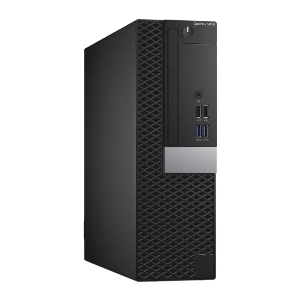 Pc Computer Business, Desktop Dell sff, pronto all'uso, Core i7 6th, Ram 16gb DRR4, Disco SSD 512 Nvme,
