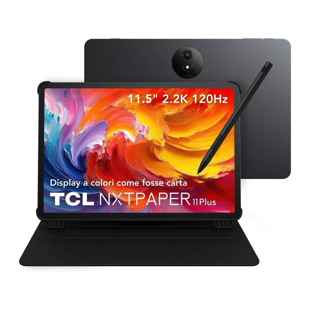 TCL Tablet NXTPAPER 11 Plus con Flipcase e T-Pen