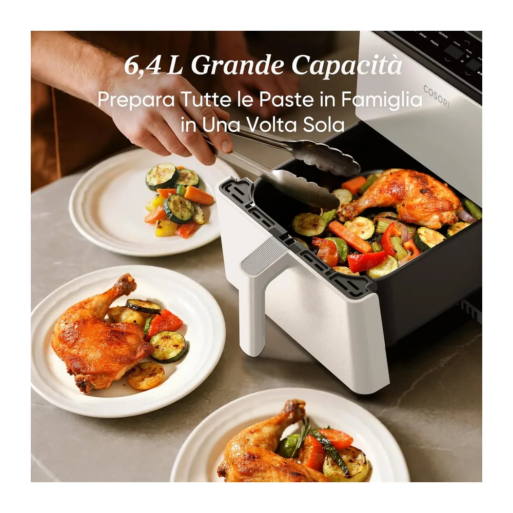 Cosori Friggitrice ad Aria Dual Blaze 6,4 Litri — 6