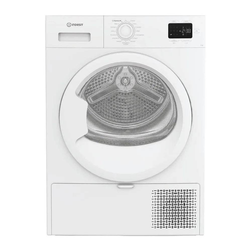 Indesit C YD 83D WW IT – Asciugatrice 8Kg Slim A Pompa di Calore [Classe di efficienza energetica D] — 2