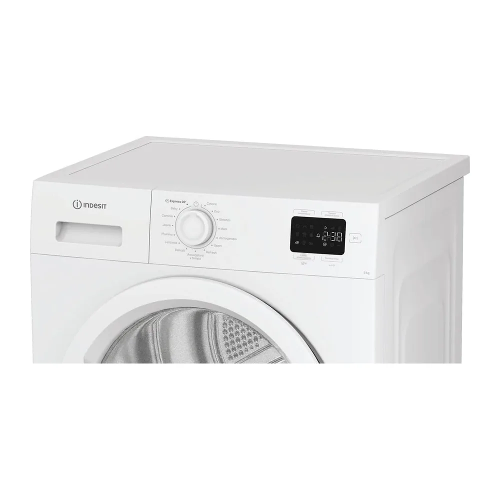 Indesit C YD 83D WW IT – Asciugatrice 8Kg Slim A Pompa di Calore [Classe di efficienza energetica D] — 4