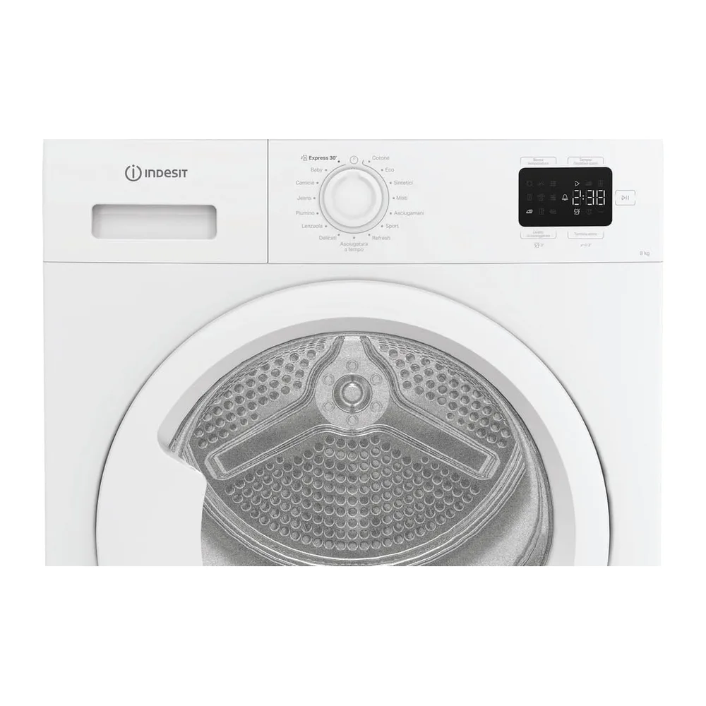 Indesit C YD 83D WW IT – Asciugatrice 8Kg Slim A Pompa di Calore [Classe di efficienza energetica D] — 5