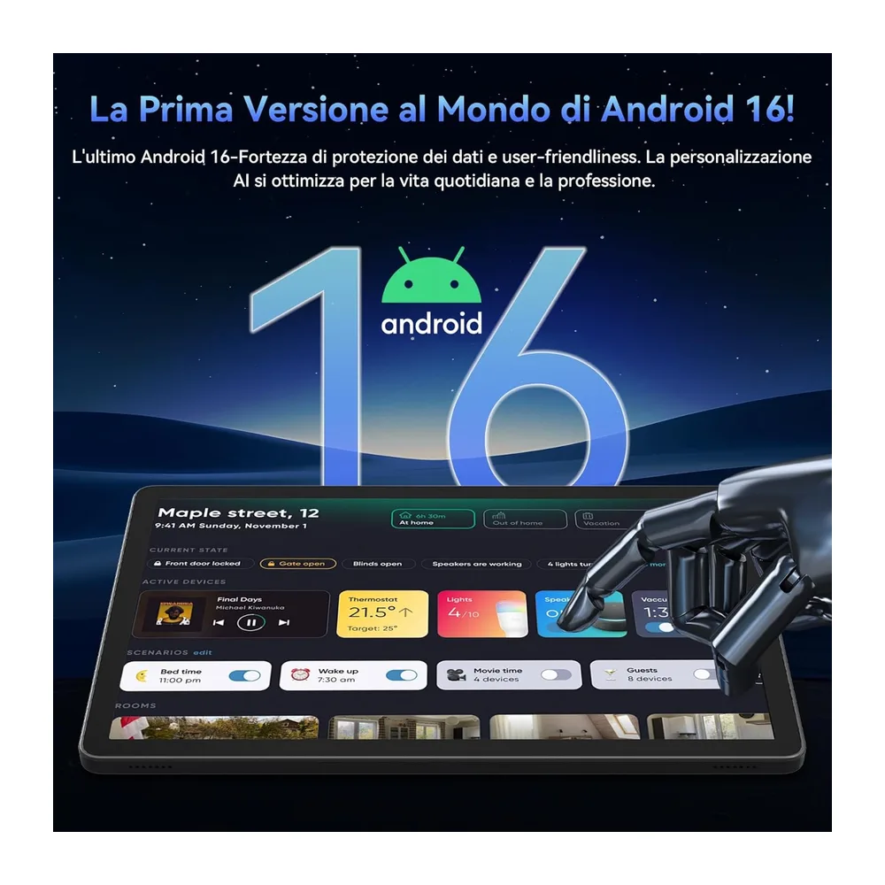 TABWEE Tablet 11 Pollici Tablet Android 16 — 3