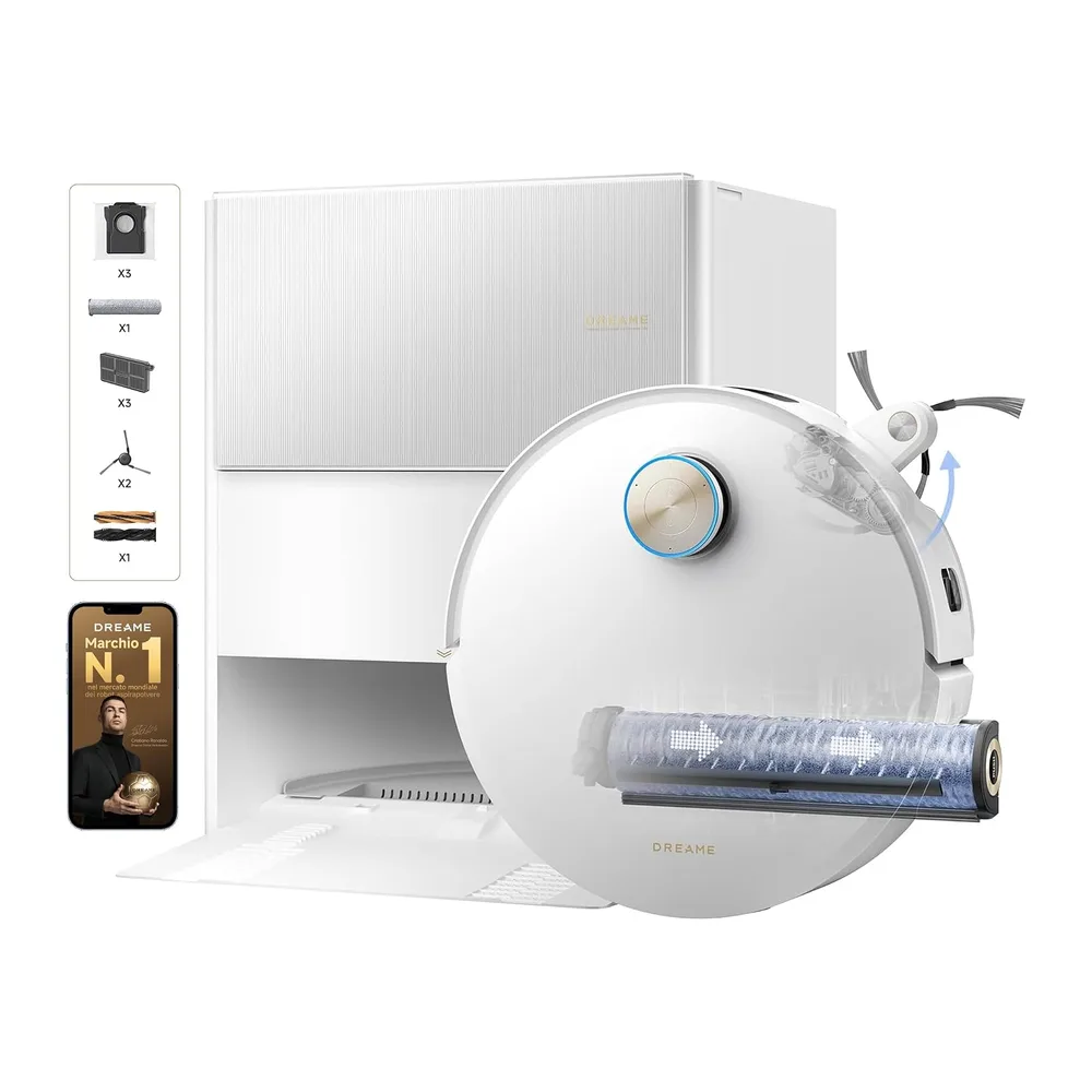 dreame Aqua10 Ultra Roller Complete Robot Aspirapolvere