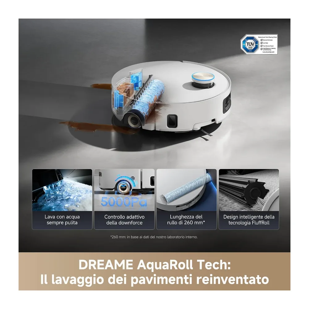 dreame Aqua10 Ultra Roller Complete Robot Aspirapolvere — 3