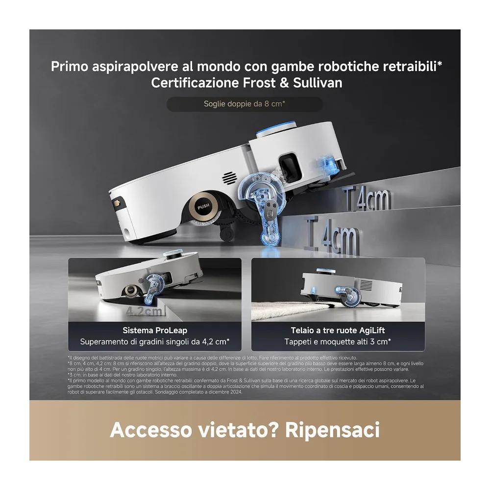 dreame Aqua10 Ultra Roller Complete Robot Aspirapolvere — 5