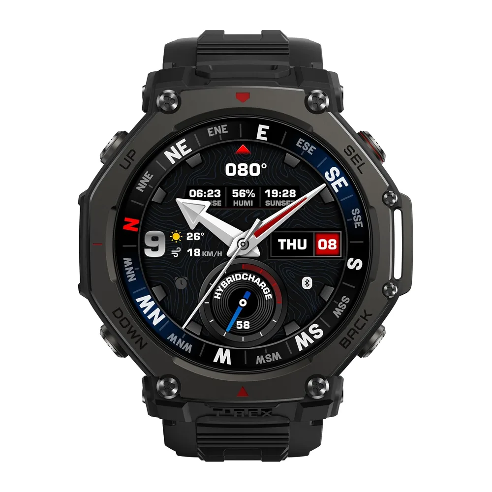 Amazfit T-Rex 3 Pro Smartwatch Outdoor 48mm Display AMOLED in Zaffiro — 2