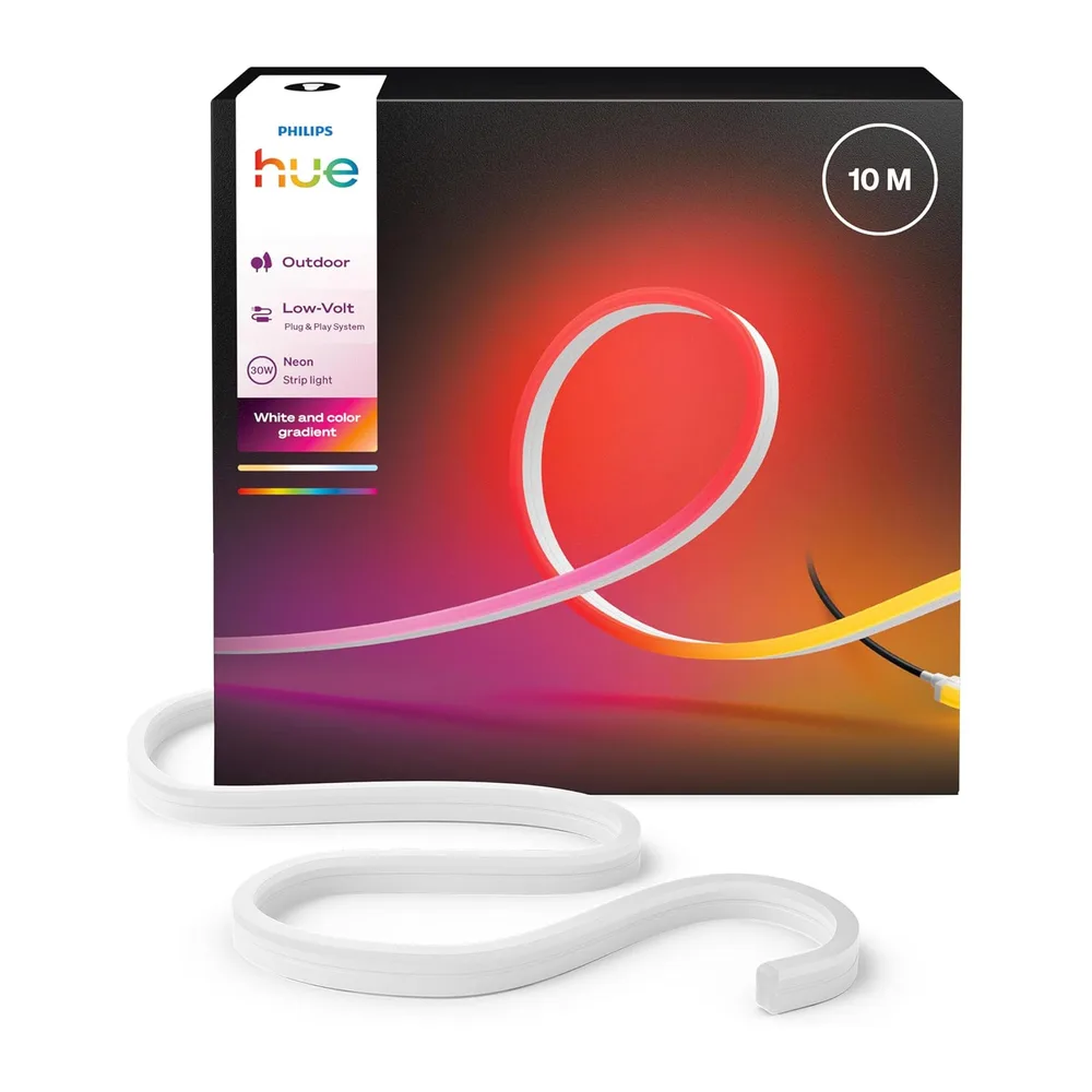 Philips Hue Flux Outdoor, Strisce LED smart dimmerabili, 10 m