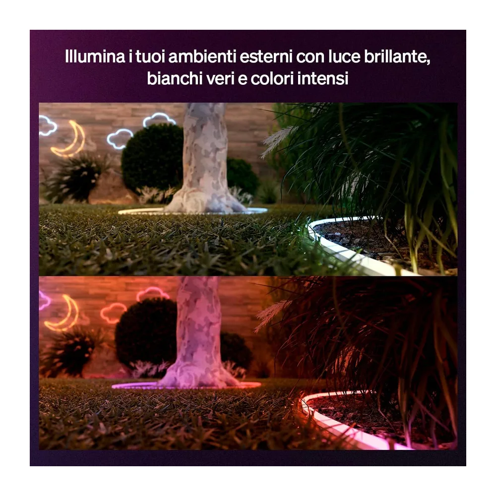 Philips Hue Flux Outdoor, Strisce LED smart dimmerabili, 10 m — 3