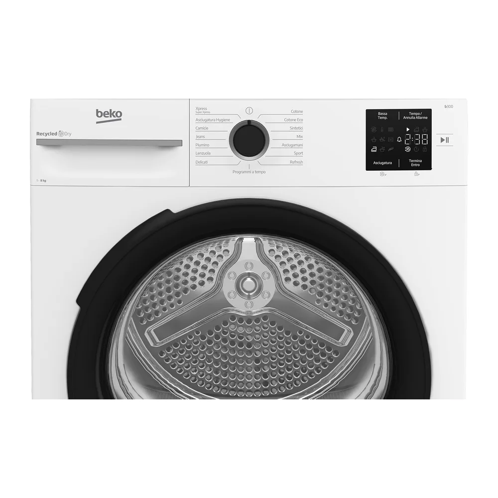 Beko BMTAM83EB Asciugatrice 8 Kg Slim, Classe D [Classe di efficienza energetica D] — 4