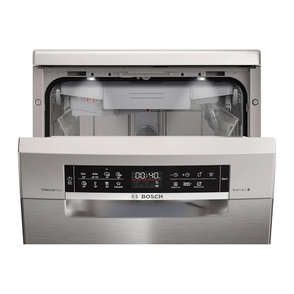Bosch SPS6EMI21E Serie 6 Lavastoviglie slim 45 cm Acciaio [Classe di efficienza energetica B] — 4