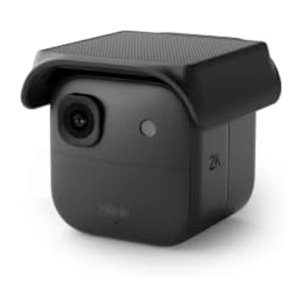 Blink Solaris 2K+ (ultima gen.), Videocamera di sicurezza intelligente senza fili a energia solare, Video 2K, — 2