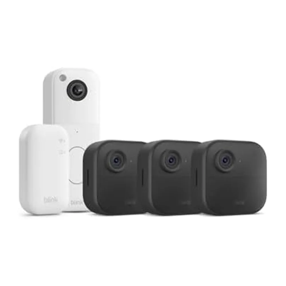 Videocamera esterna 4 Blink con Videocitofono Blink
