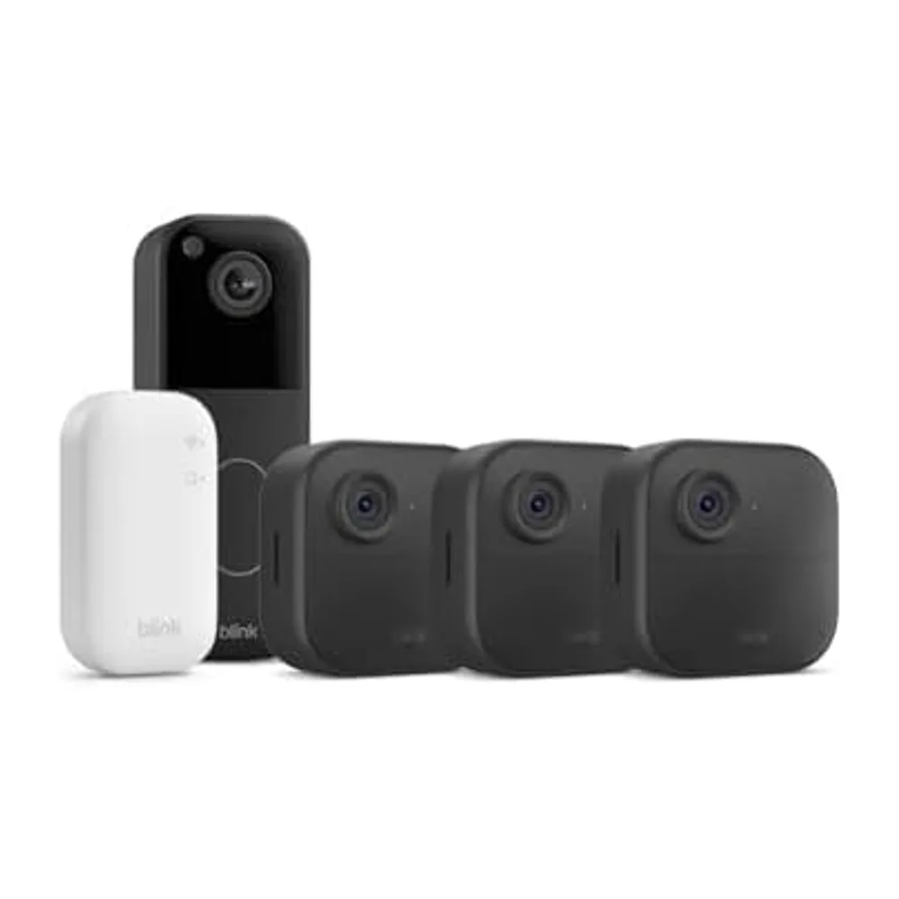 Videocamera Blink Outdoor 4 con Videocitofono Blink (Nero)