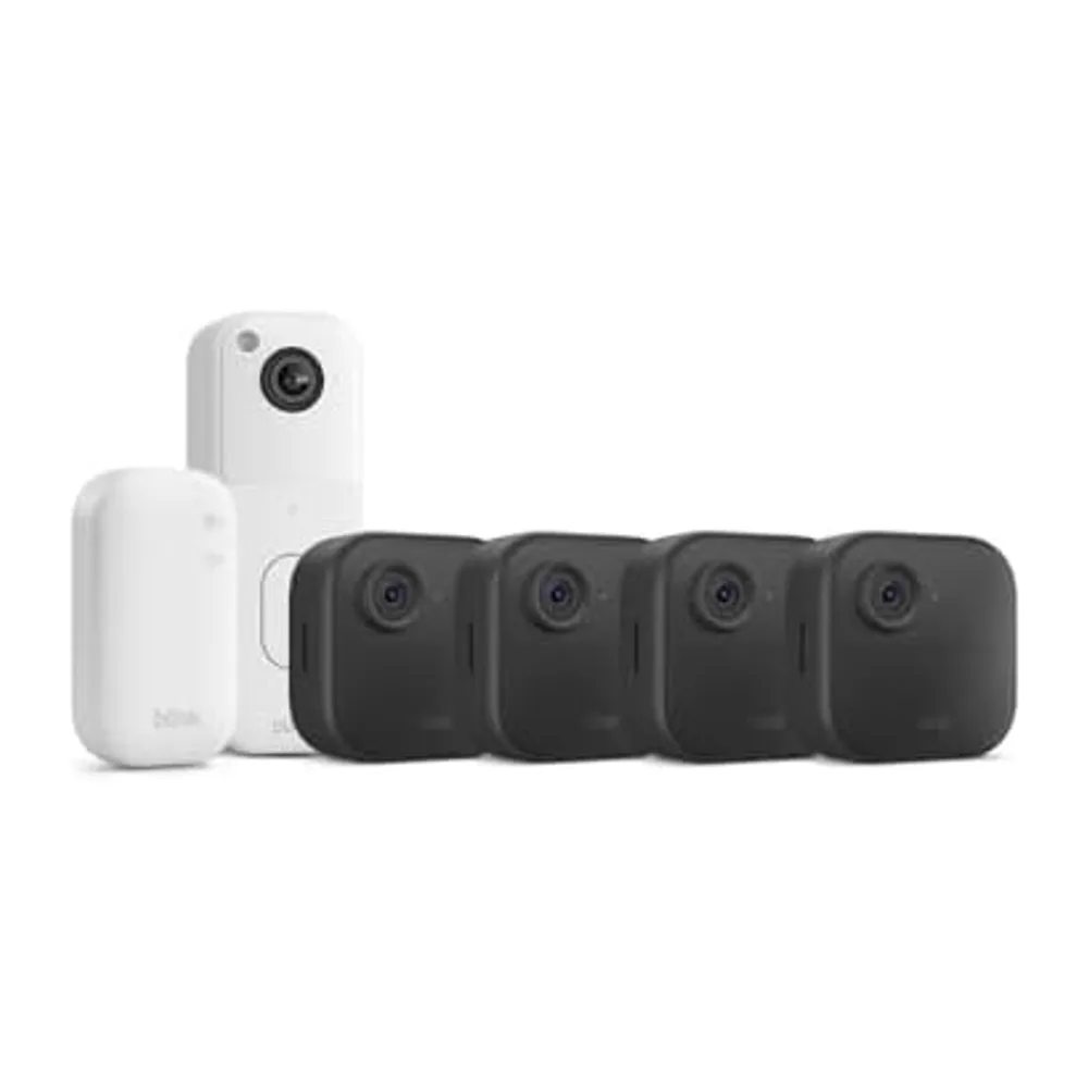 Videocamera esterna 4 Blink con Videocitofono Blink