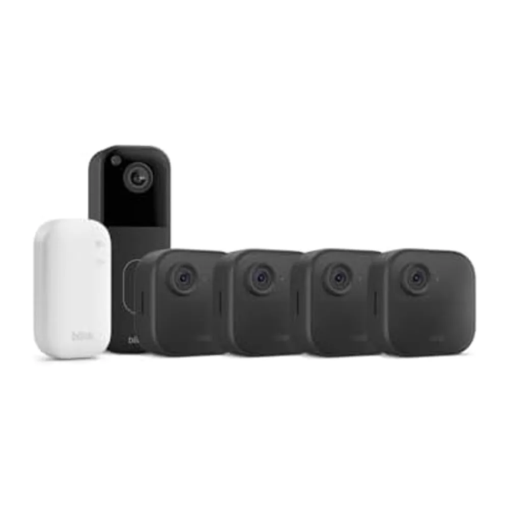 Videocamera Blink Outdoor 4 con Videocitofono Blink (Nero)