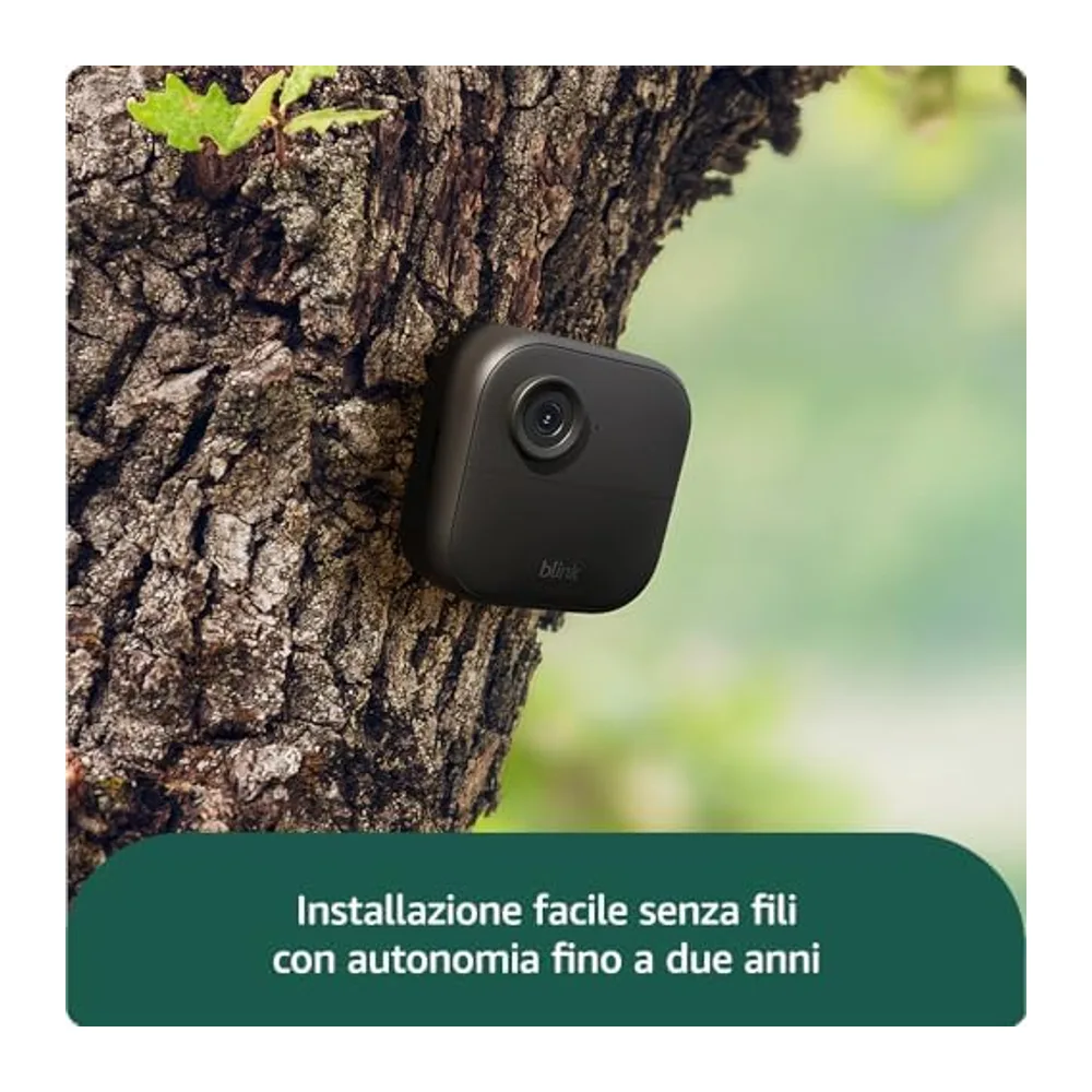 Videocamera Blink Outdoor 4 con Videocitofono Blink (Nero) — 2