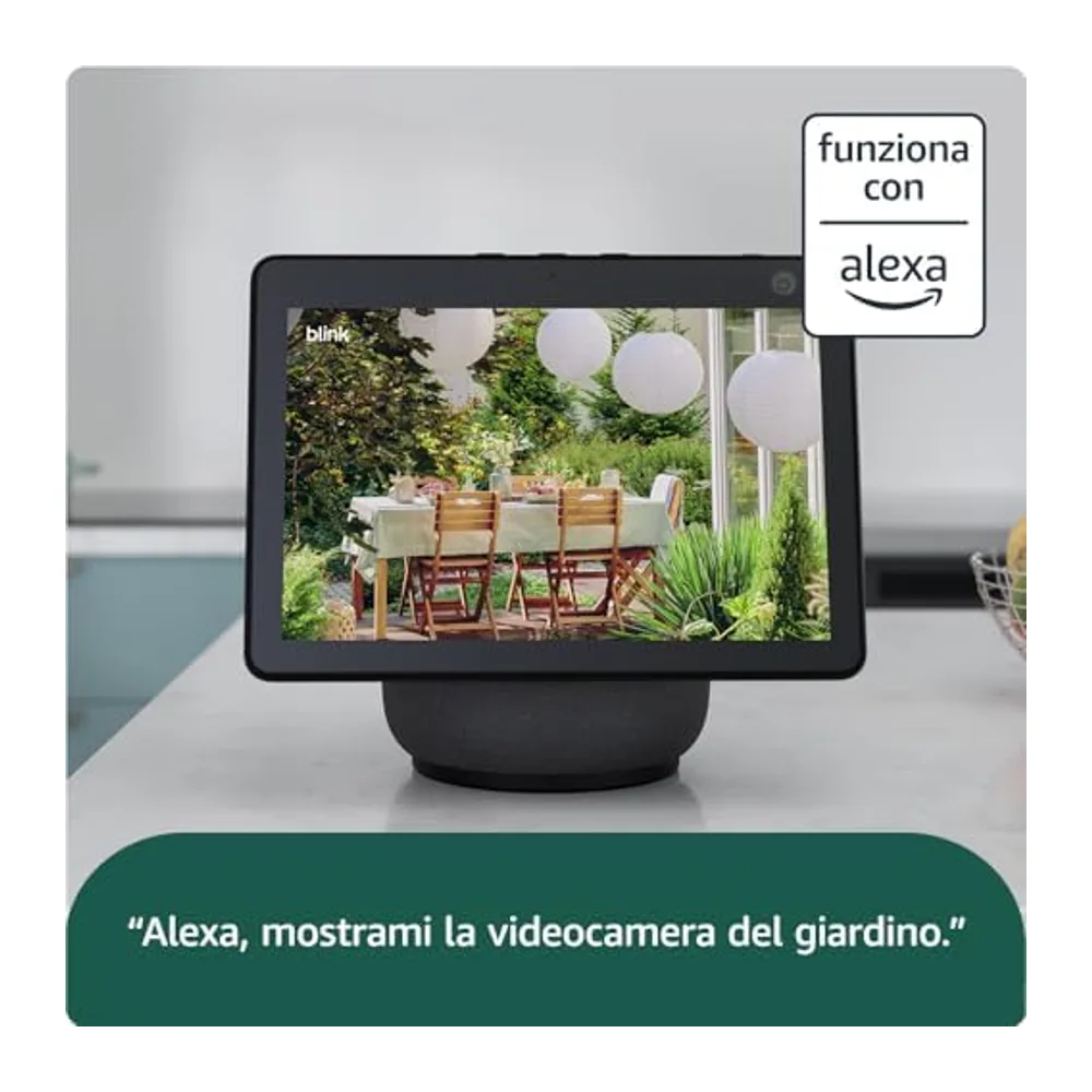 Videocamera Blink Outdoor 4 con Videocitofono Blink (Nero) — 5