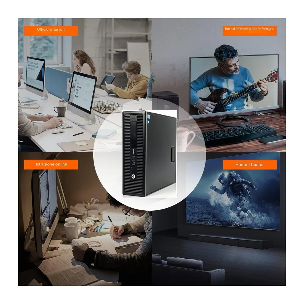 HP EliteDesk 800 G1 SFF Desktop Computer PC — 3