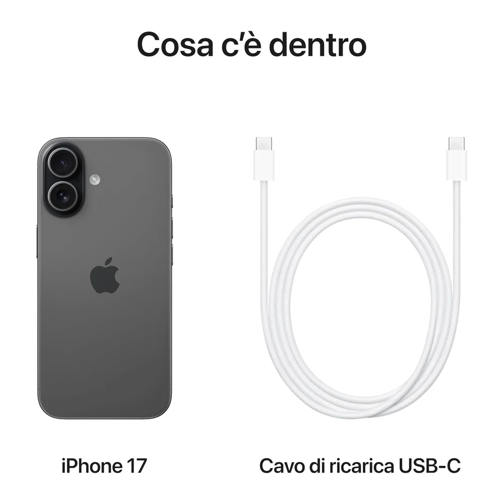 Apple iPhone 17 256 GB: display 6,3" con ProMotion — 6