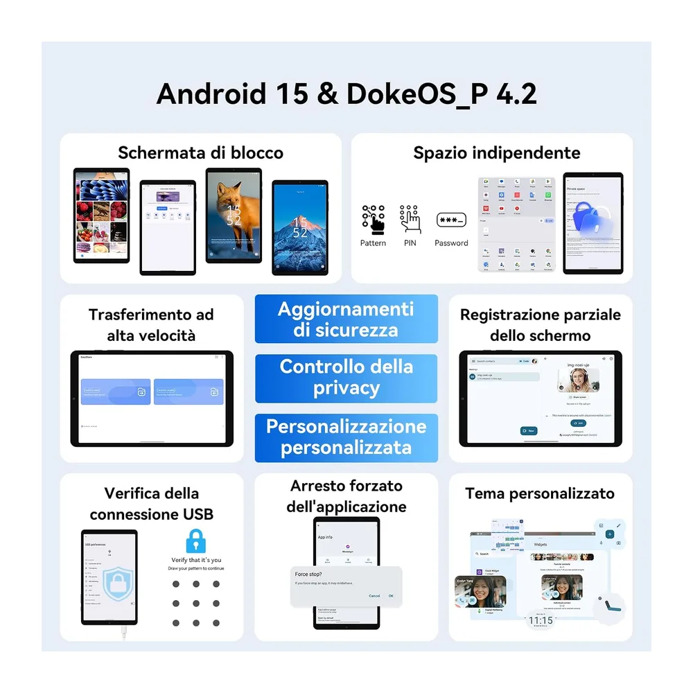 Blackview Link2 8 Pollici Tablet Android 15 — 4