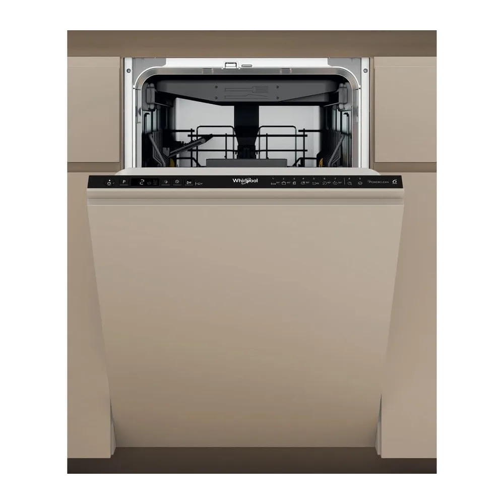 Whirlpool Lavastoviglie 45 cm, classe C, 11 coperti, terzo cesto fisso [Classe di efficienza energetica C]