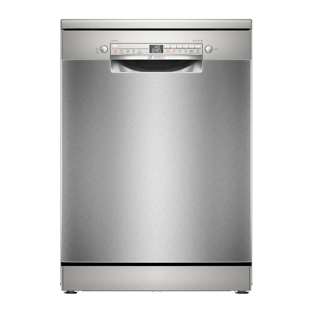 Bosch SMS2HTI06E Serie 2 Lavastoviglie smart 13 coperti Silver [Classe di efficienza energetica C]