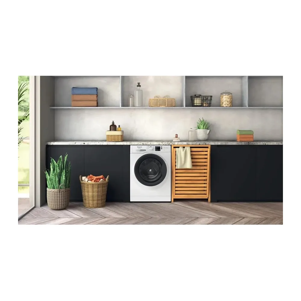 Hotpoint Lavatrice 9kg Invertervapore A-10% 1400 Giri Nf97wk It [Classe di efficienza energetica A] — 3