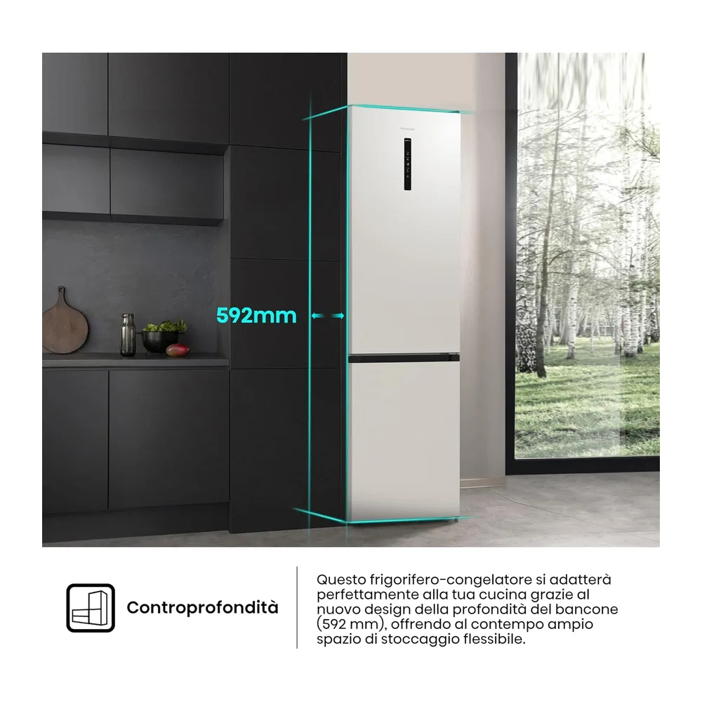 Hisense RB434N4CRE Frigorifero Combinato — 6