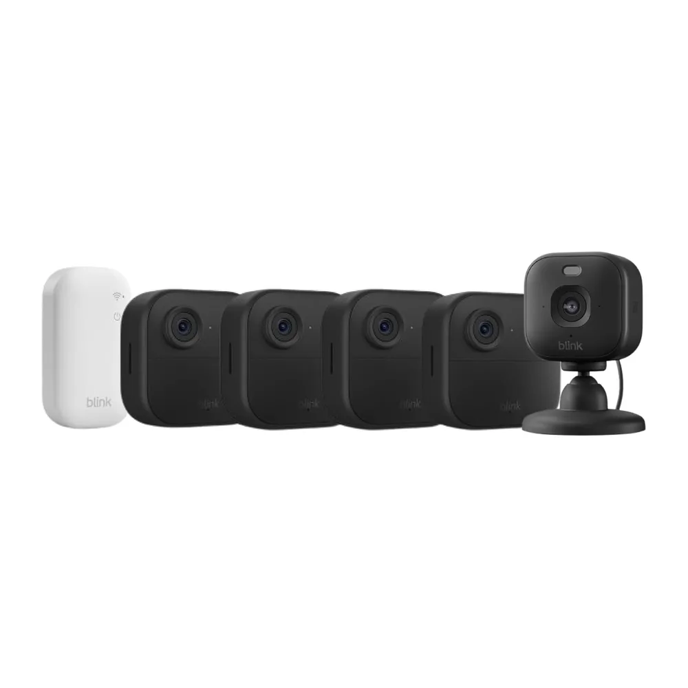 Videocamera Blink Outdoor 4 + Videocamera Mini 2K+ Blink (Nero) — 6