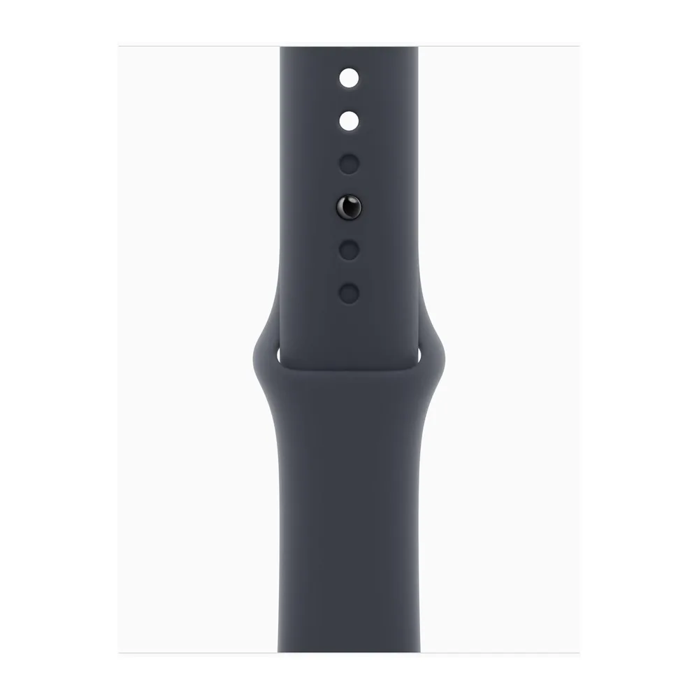 Apple Watch SE 3 [GPS + Cellular, 40mm] Cassa Mezzanotte in Alluminio con Cinturino Sport Mezzanotte, S/M — 3