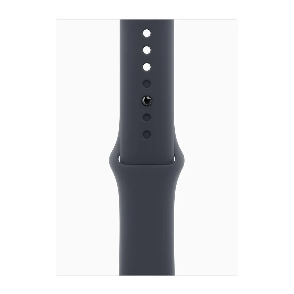 Apple Watch SE 3 [GPS + Cellular, 44mm] Cassa Mezzanotte in Alluminio con Cinturino Sport Nero, M/L — 3
