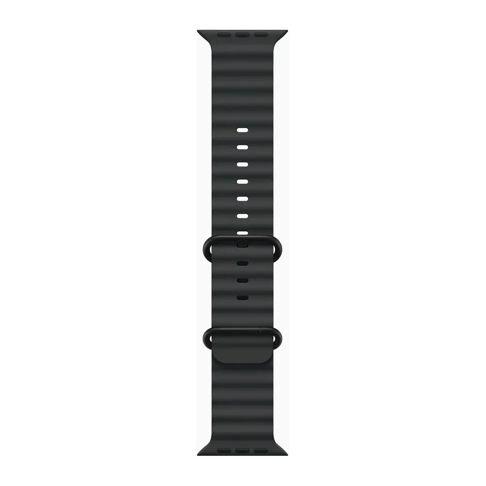 Apple Watch Ultra 3 [GPS + Cellular, 49mm] Cassa in Titanio Nero con Cinturino Ocean Nero (Ricondizionato) — 3