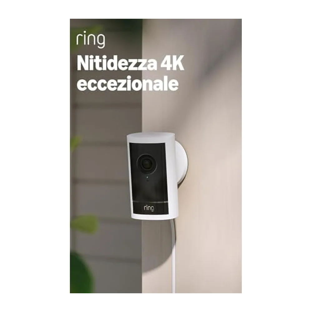 Ring Videocamera esterna Pro Plug-In (Outdoor Camera Pro — 2