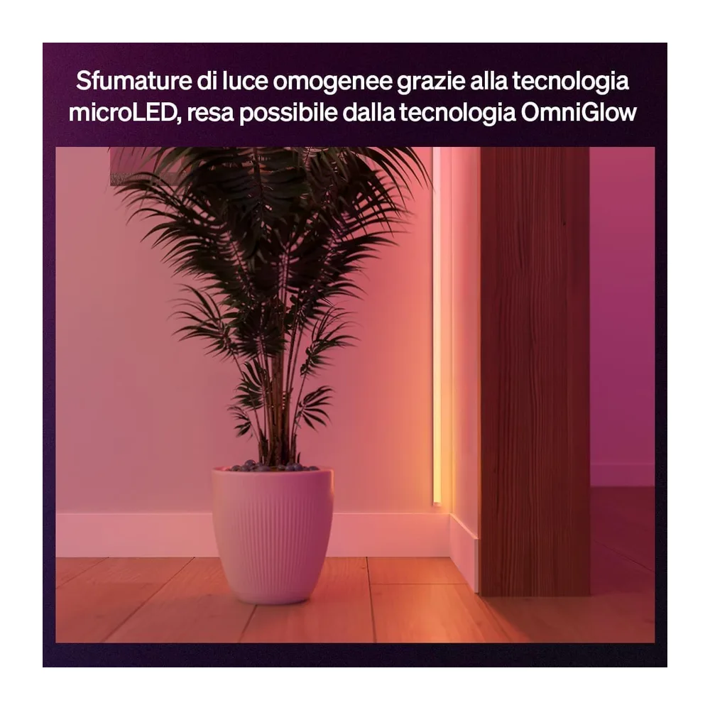 Philips Hue OmniGlow Striscia LED microLED — 2