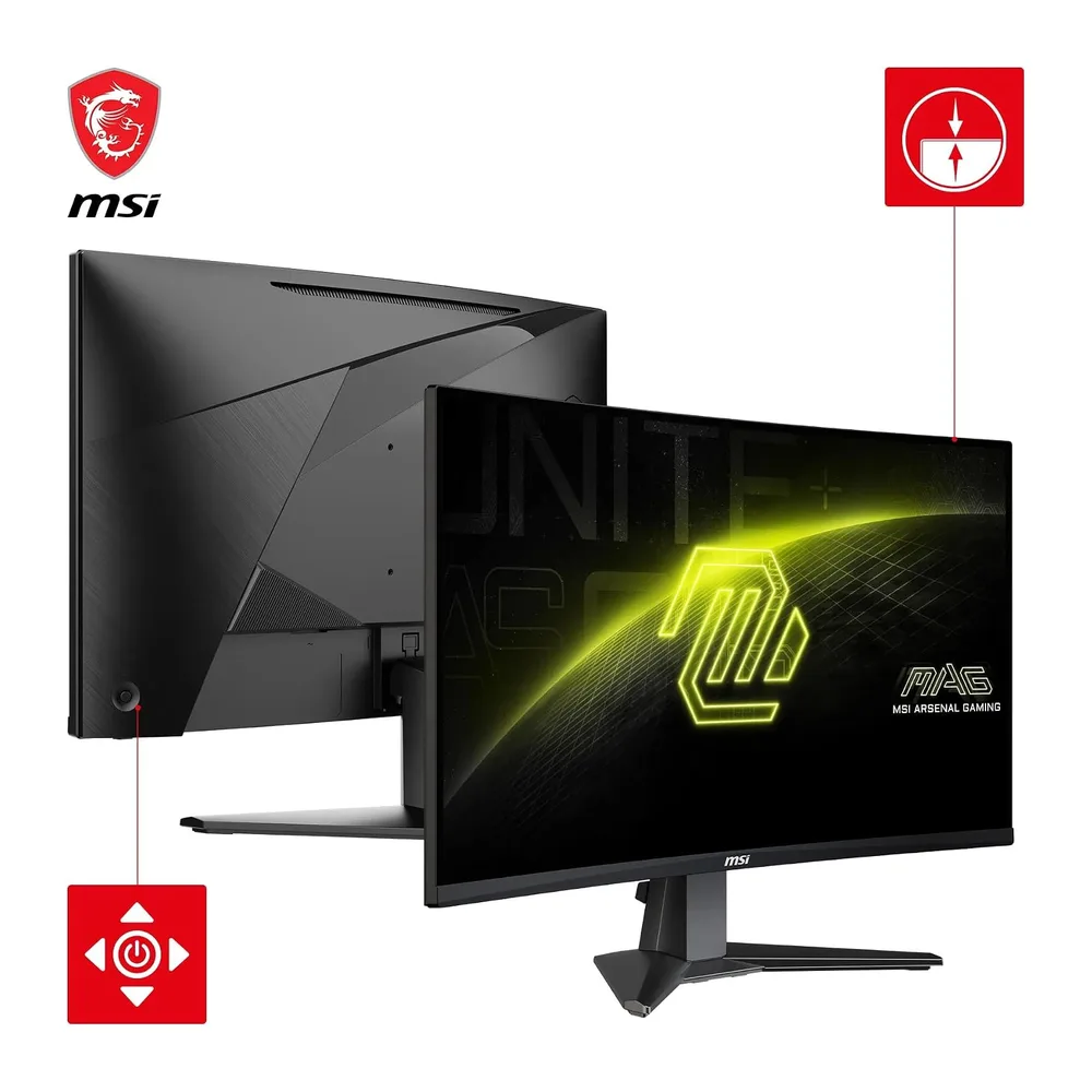 msi MAG 27CQ6FA Monitor Gaming 27" WQHD Curvo — 2