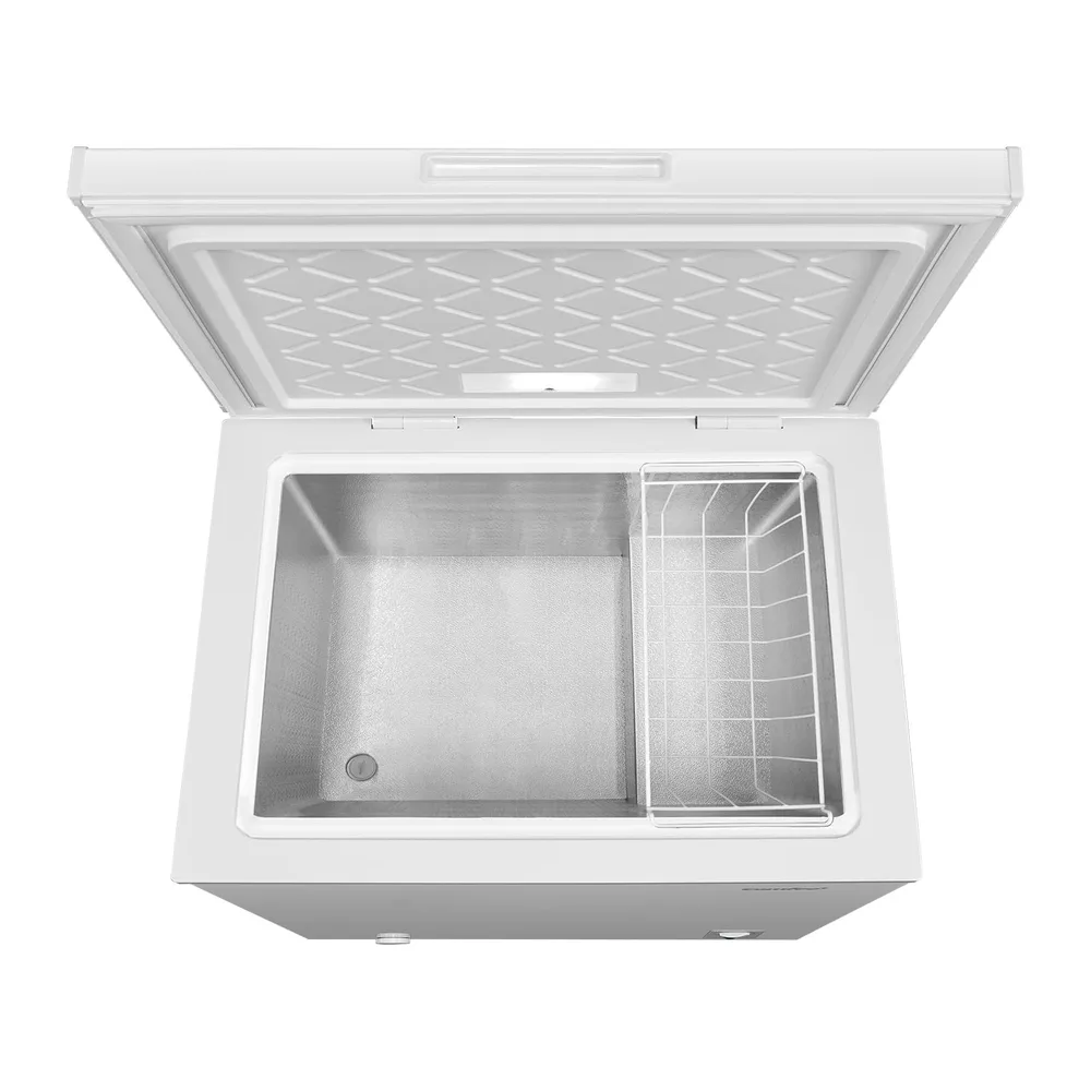 COMFEE' Congelatore a Pozzetto 198L, Frigorifero/Congelatore 2 in 1, Bianco [Classe di efficienza energetica — 4