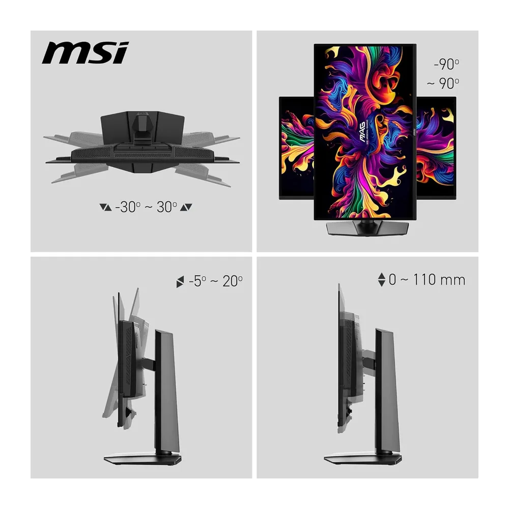 msi MAG 274QPA QD-OLED X24 Monitor Gaming 27" WQHD -Quantum Dot OLED (2560 x 1440) — 4