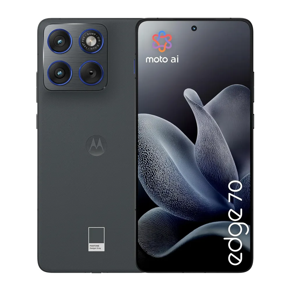 Motorola edge 70 con Moto AI (12/512GB, Tripla fotocamera da 50MP + flicker sensor, selfie 50MP, ultra