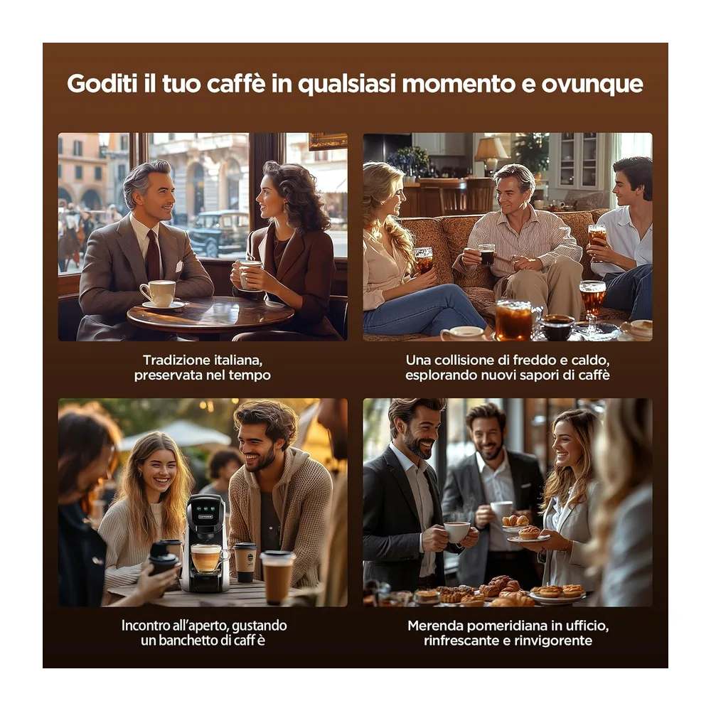 Warriors1 Macchina da Caffè a Capsule 5 in 1 per Nespresso — 4