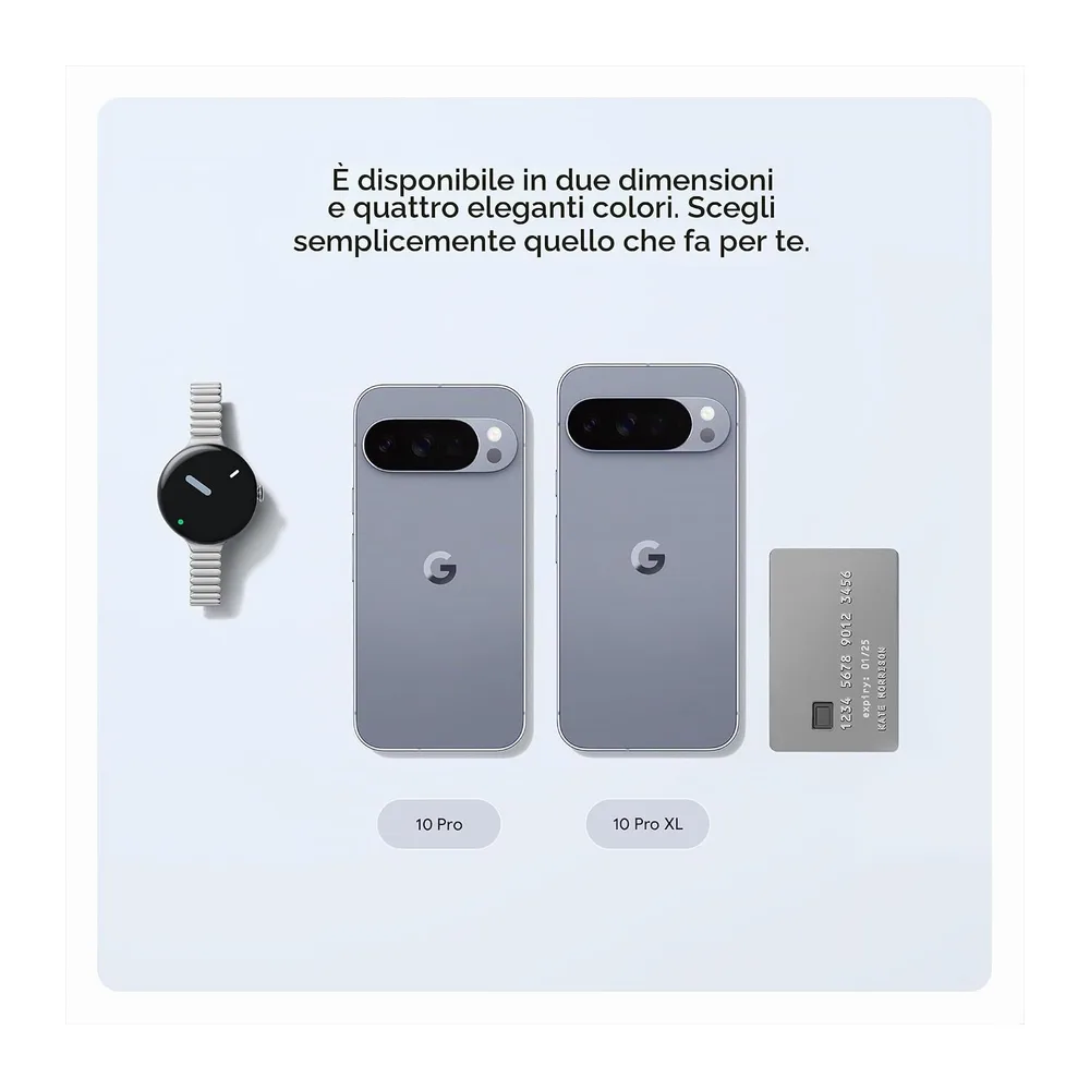 Google Pixel 10 Pro XL - Smartphone Android sbloccato con Gemini, tripla fotocamera posteriore, batteria 24+ — 6