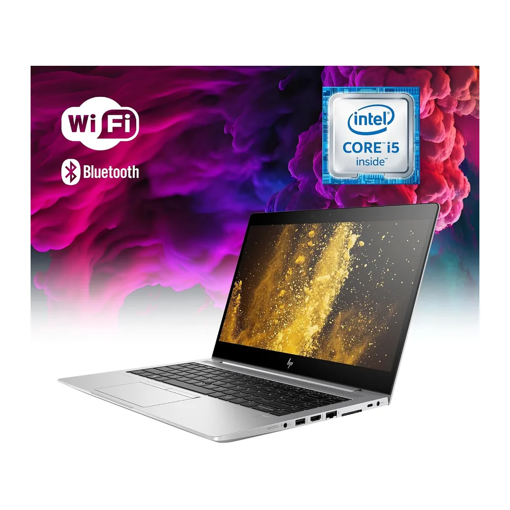 HP EliteBook - Pc Portatile 14" - Intel i5-8265U 4 Core 1.60Ghz - SSD 512Gb Ram 16Gb - Notebook con Win 11 e — 5