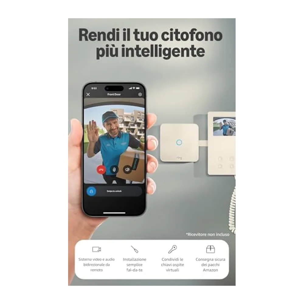 Ring Intercom Video + Echo Hub