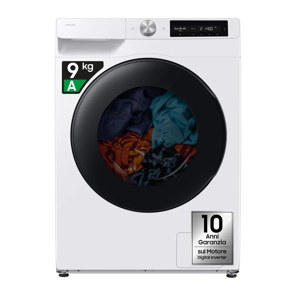 Samsung Lavasciuga AI Control EcoDosatore WD90HG6U94BE/U3 Libera installazione