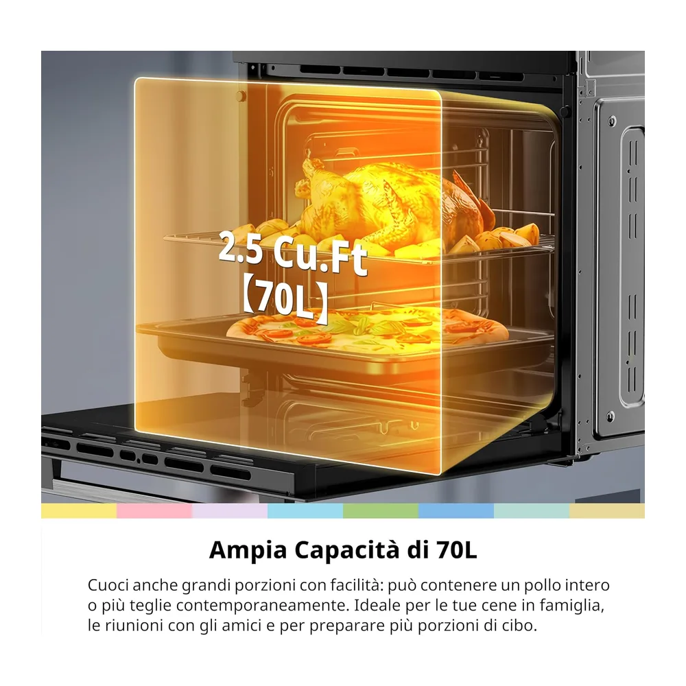 COMFEE' Forno Elettrico Ventilato da Incasso Multifunzione — 2