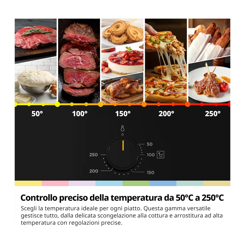 COMFEE' Forno Elettrico Ventilato da Incasso Multifunzione — 4