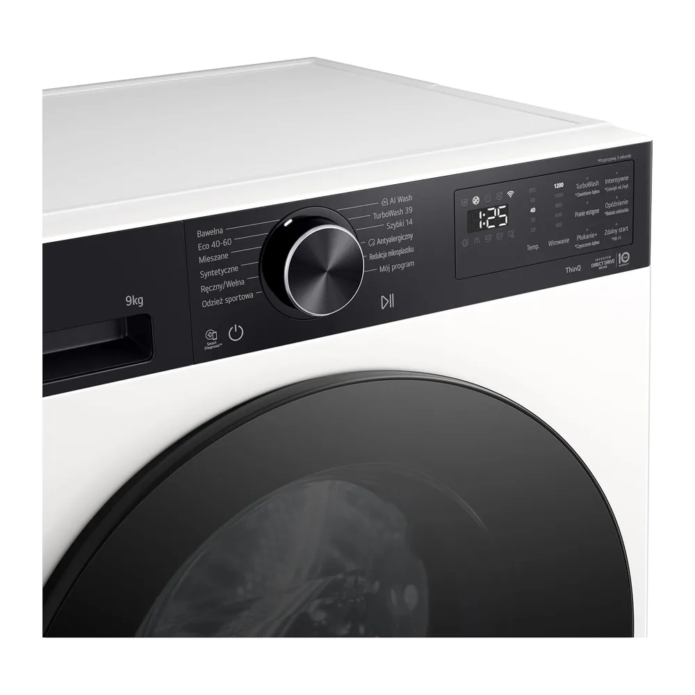 LG F2NX50S9THB Lavatrice Slim 9 kg Next AI DD — 6