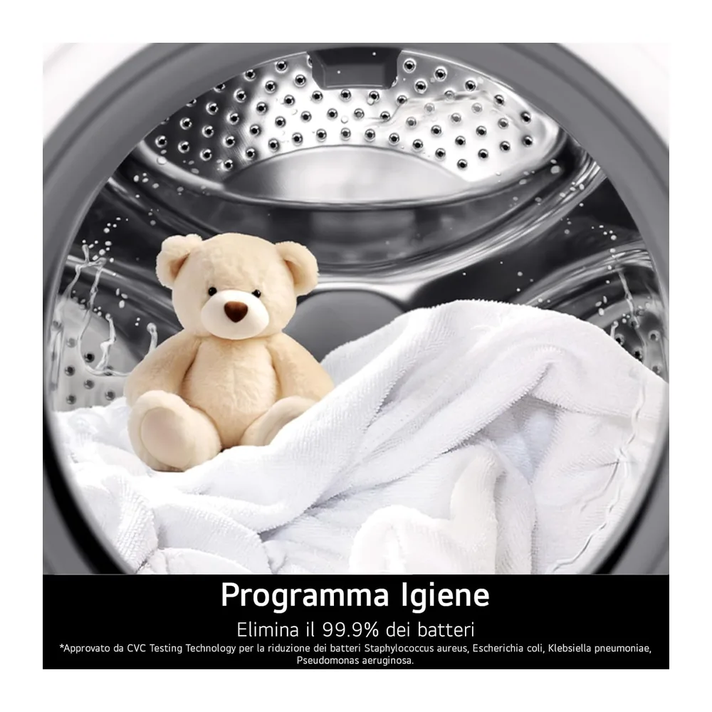 LG RNX5009NWWB Asciugatrice 9Kg Pompa di Calore DUAL Inverter — 5