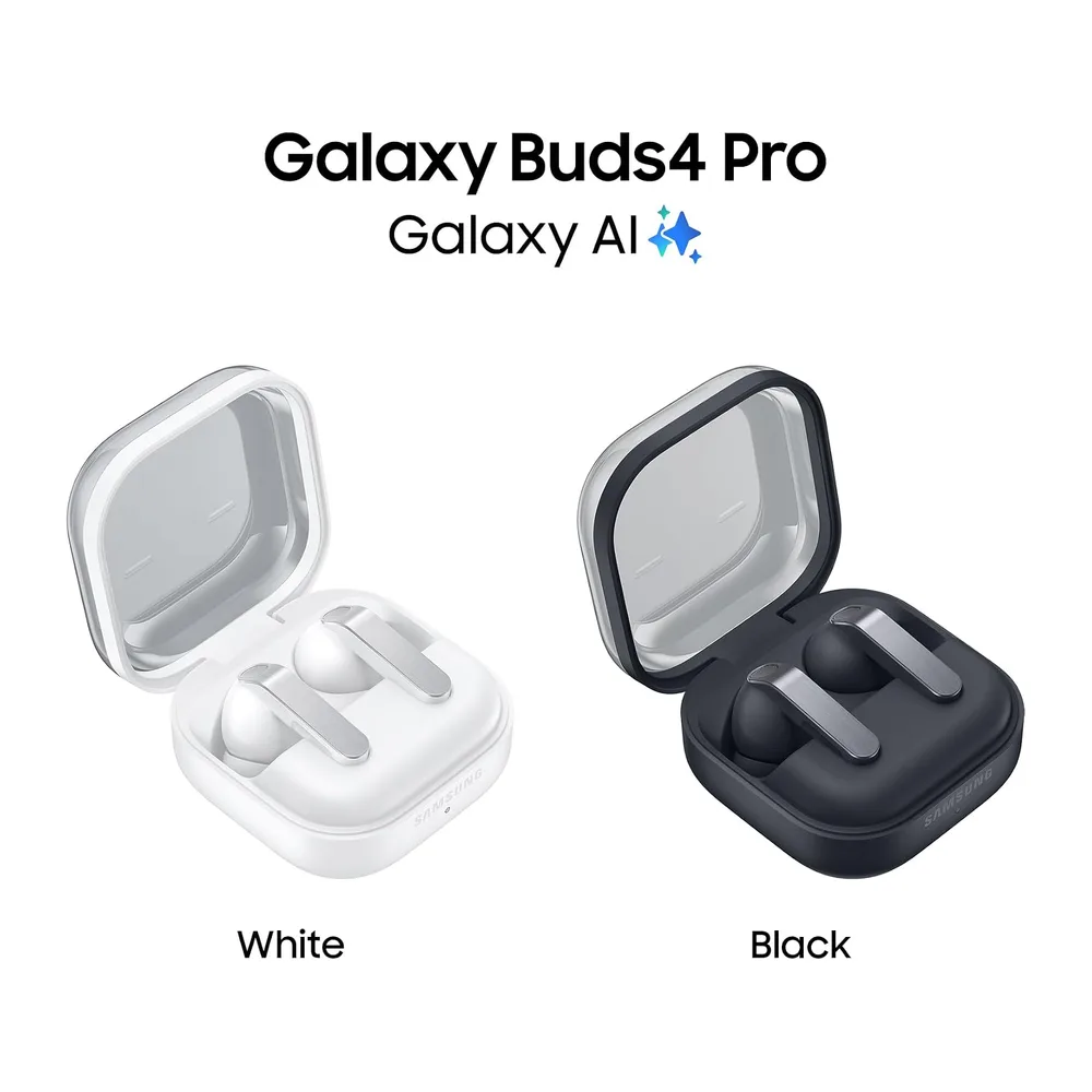Samsung Galaxy Buds4 Pro Black, Altoparlante a 2 Vie [ver. italiana] — 2