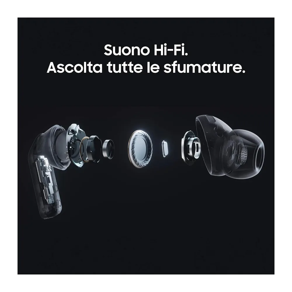 Samsung Galaxy Buds4 Pro Black, Altoparlante a 2 Vie [ver. italiana] — 3